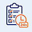 Tests 24 hrs